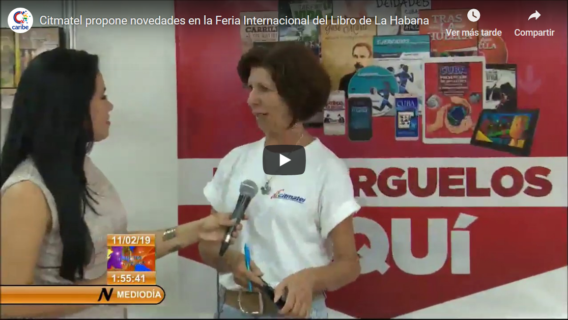 Citmatel en FIL Habana 2019
